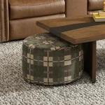 Pouf Fabric Cocktail Ottoman - Image 6