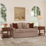 Lottie Fabric Loveseat - Image 3