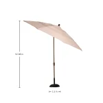 9' Crank Auto Tilt Umbrella - Image 3