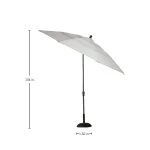 11' Crank Auto Tilt Umbrella - Image 3
