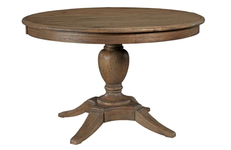 Weatherford - Heather Milford Round Dining Table - Complete