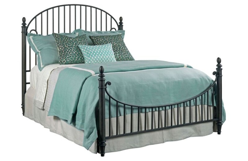Weatherford - Heather Catlins Queen Metal Bed - Complete