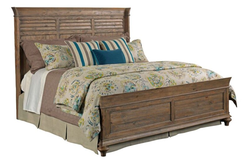 Weatherford - Heather Shelter Queen Bed - Complete