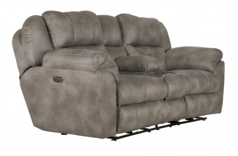 Ferrington 189 Power Headrest w/ Lumbar Power Lay Flat Reclining Loveseat