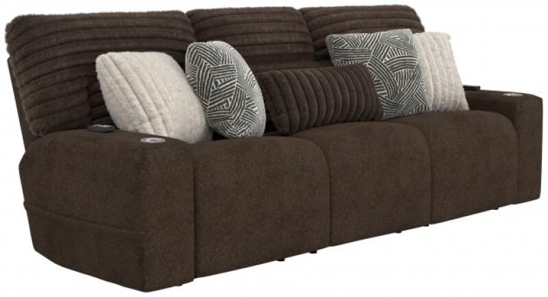 Zen 191 Power Recl Sofa w/CR3 Heat/Massage/Zero Gravity