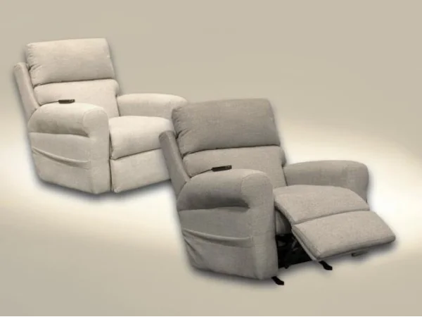 Unity 4539 Power Headrest Power Rocker Recl w/CR3 Heat/Massage - Image 8