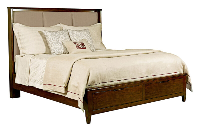 Elise Spectrum Storage Queen Bed - Complete