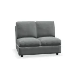 Oskar By EQ3 Armless Loveseat