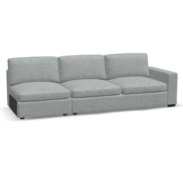 Oskar By EQ3 Right-Hand Facing Sofa