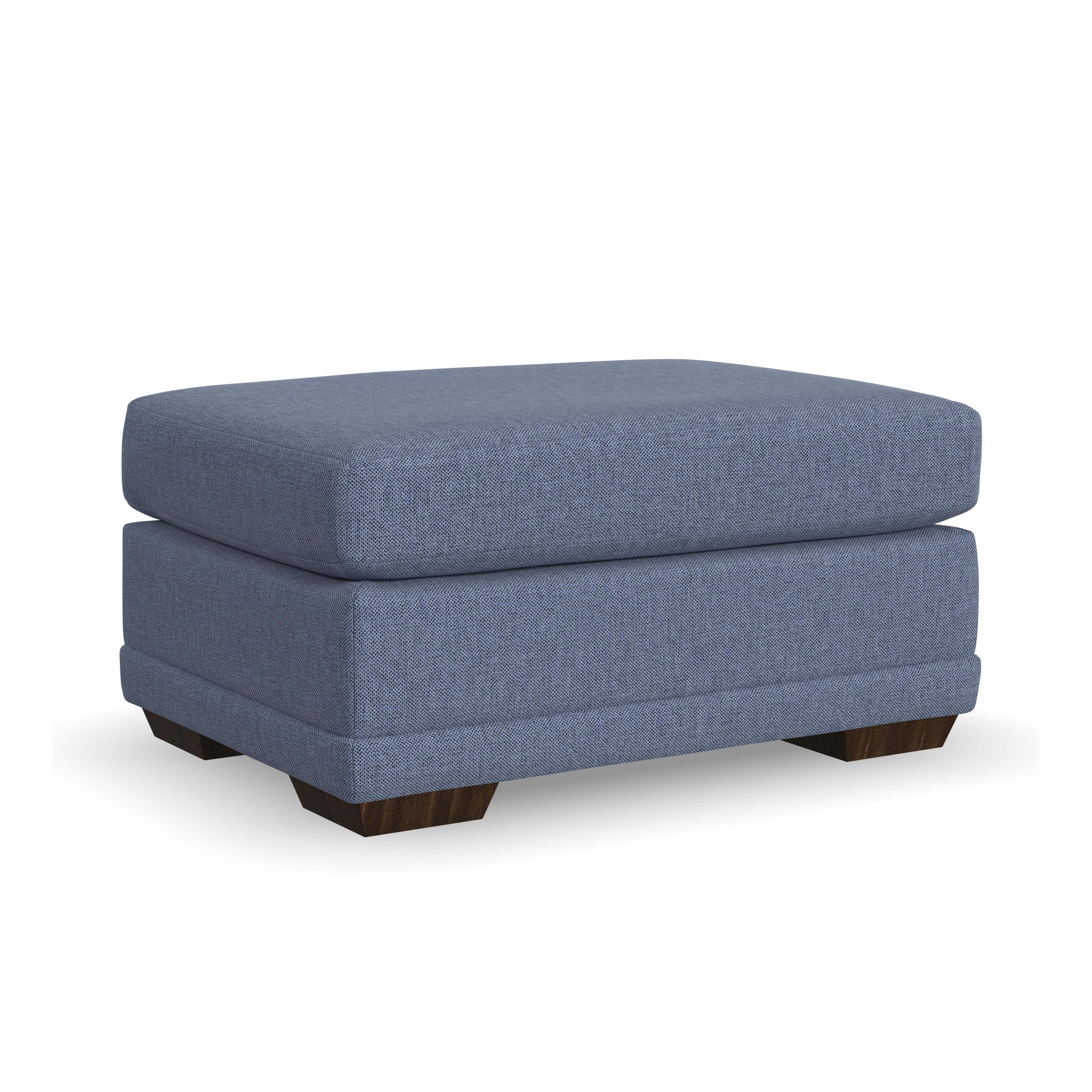 Jewel Fabric Ottoman