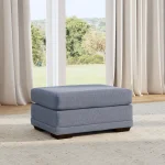 Jewel Fabric Ottoman - Image 3