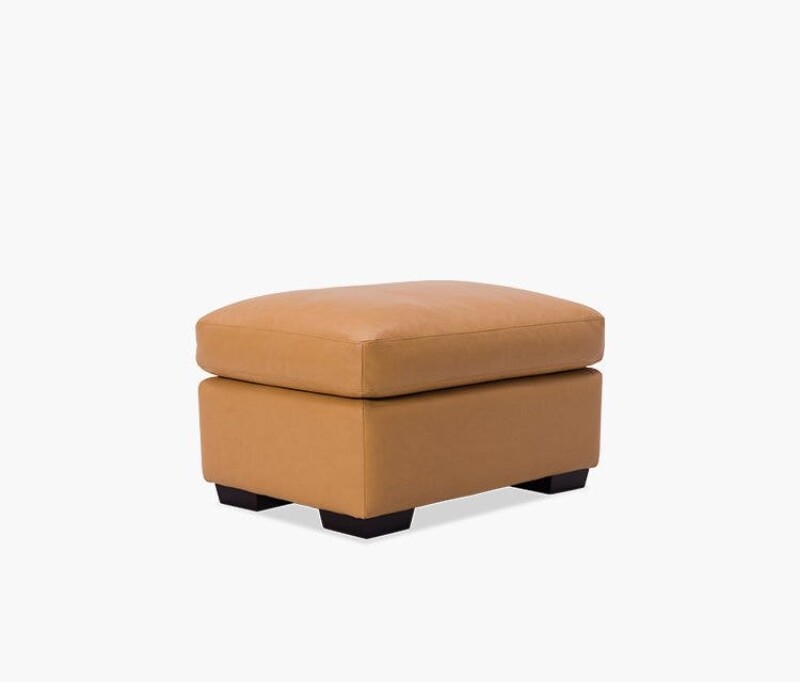 Madison Track Arm Storage Ottoman