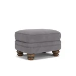 Bay Bridge Fabric Ottoman - Image 5