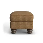 Bay Bridge Fabric Ottoman - Image 9