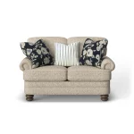 Bay Bridge Fabric Loveseat - Image 6