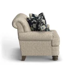 Bay Bridge Fabric Loveseat - Image 8
