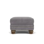 Bay Bridge Fabric Ottoman - Image 6
