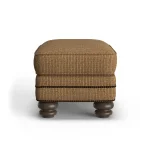 Bay Bridge Fabric Ottoman - Image 9
