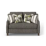 Gianna Fabric Bench Loveseat - Image 4