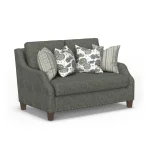 Gianna Fabric Bench Loveseat - Image 5
