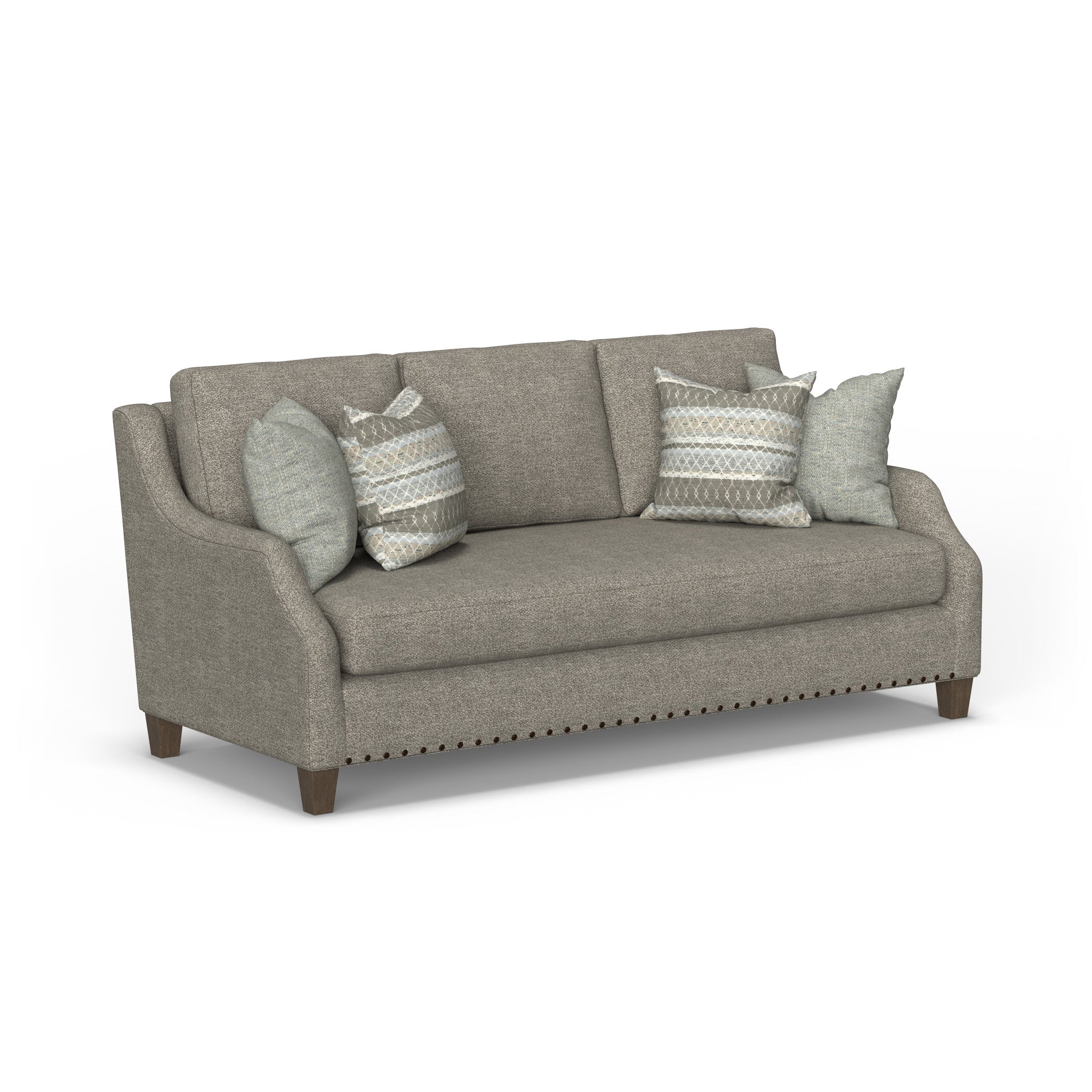 Gianna Fabric Bench Sofa