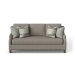 Gianna Fabric Bench Sofa - Image 6