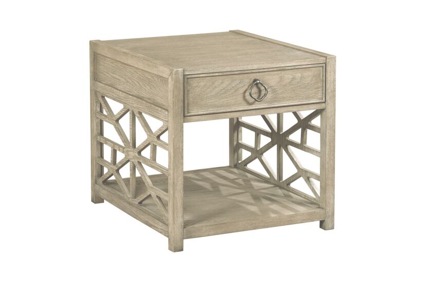 Vista Biscayne Drawer End Table