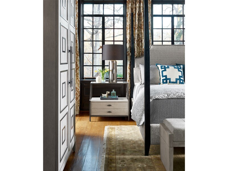 805355-101349227 Midtown Stone Top Night Table - Image 1