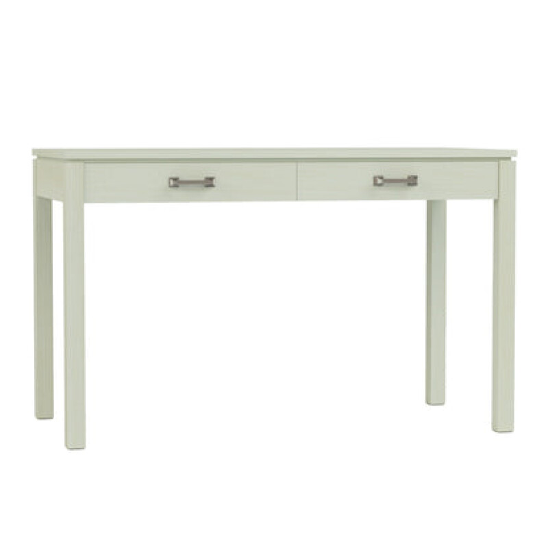 Dwyer 48-inch Desk - 804 Ember / 05 Nickel Square Pull