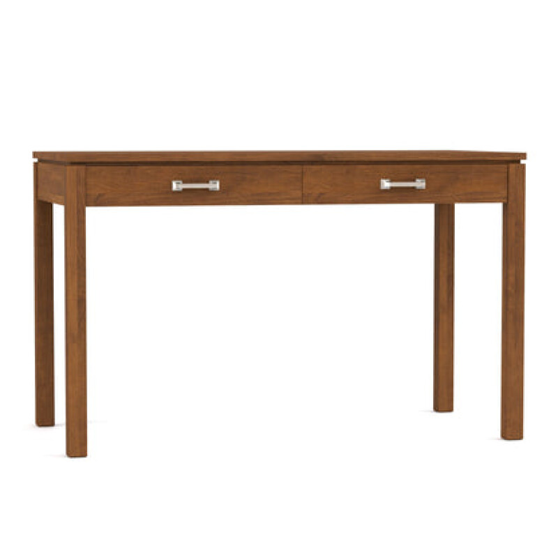 Dwyer 48-inch Desk - 805 Dune / 05 Nickel Square Pull