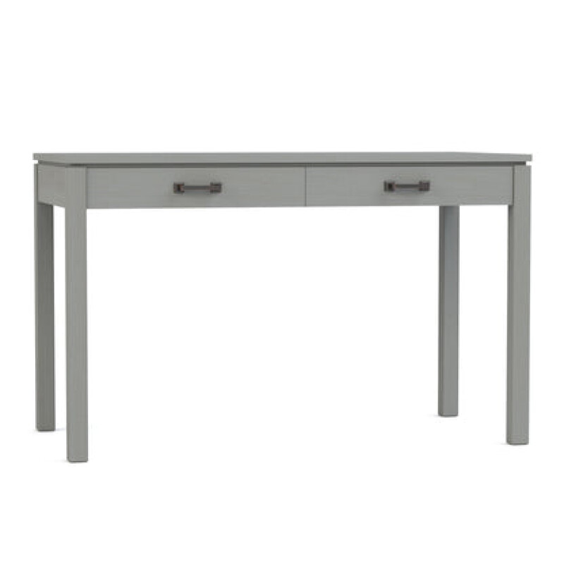 Dwyer 48-inch Desk - 806 Mist / 04 Bronze Square Pull