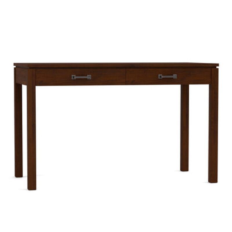 Dwyer 48-inch Desk - 808 Russet / 04 Bronze Square Pull