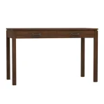 Dwyer 48-inch Desk - 809 Ebony / 04 Bronze Square Pull - Image 4