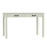 Dwyer 48-inch Desk - 809 Ebony / 05 Nickel Square Pull - Image 6