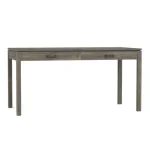 Dwyer 60-inch Desk - 802 Bay / 04 Bronze Square Pull - Image 4