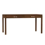Dwyer 60-inch Desk - 802 Bay / 05 Nickel Square Pull
