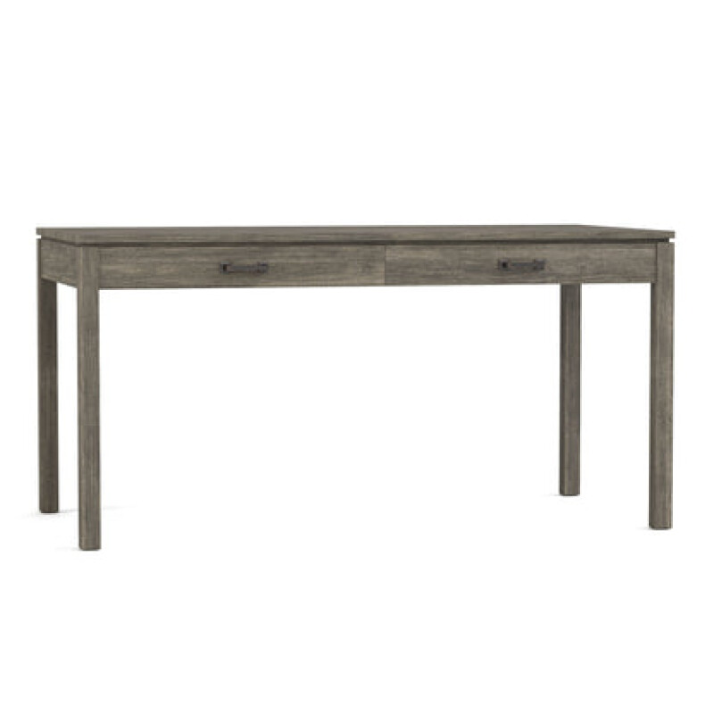 Dwyer 60-inch Desk - 803 Bluff / 04 Bronze Square Pull