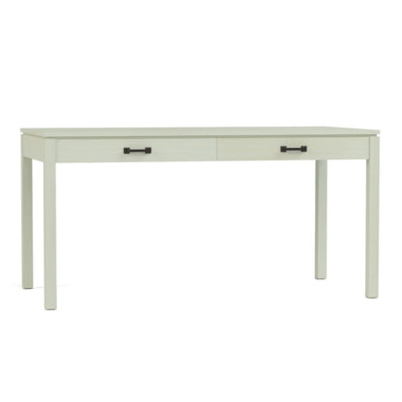 Dwyer 60-inch Desk - 804 Ember / 04 Bronze Square Pull