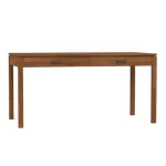 Dwyer 60-inch Desk - 804 Ember / 05 Nickel Square Pull - Image 6