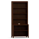 Dwyer Open Bookcase - Without Hutch / 806 Mist - Image 12