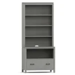 Dwyer One-Drawer File - With Hutch / 809 Ebony / 05 Nickel Square Pull - Image 25