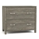 Dwyer Two-Drawer File - Without Hutch / 800 Clay / 04 Bronze Square Pull - Image 10