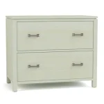 Dwyer Two-Drawer File - Without Hutch / 800 Clay / 04 Bronze Square Pull - Image 9