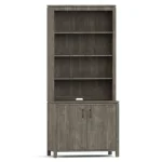 Dwyer Two-Door Cabinet - Without Hutch / 800 Clay / 05 Nickel Square Pull - Image 28