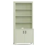 Dwyer Two-Door Cabinet - Without Hutch / 801 Coast / 04 Bronze Square Pull - Image 27