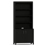 Dwyer Two-Door Cabinet - Without Hutch / 803 Bluff / 04 Bronze Square Pull - Image 23