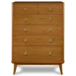 Martine Tall Chest - Cherry - 90N Coventry - Image 3