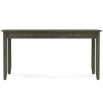 Revere 60-inch Desk - 803-Bluff / 04-Bronze Square Pull