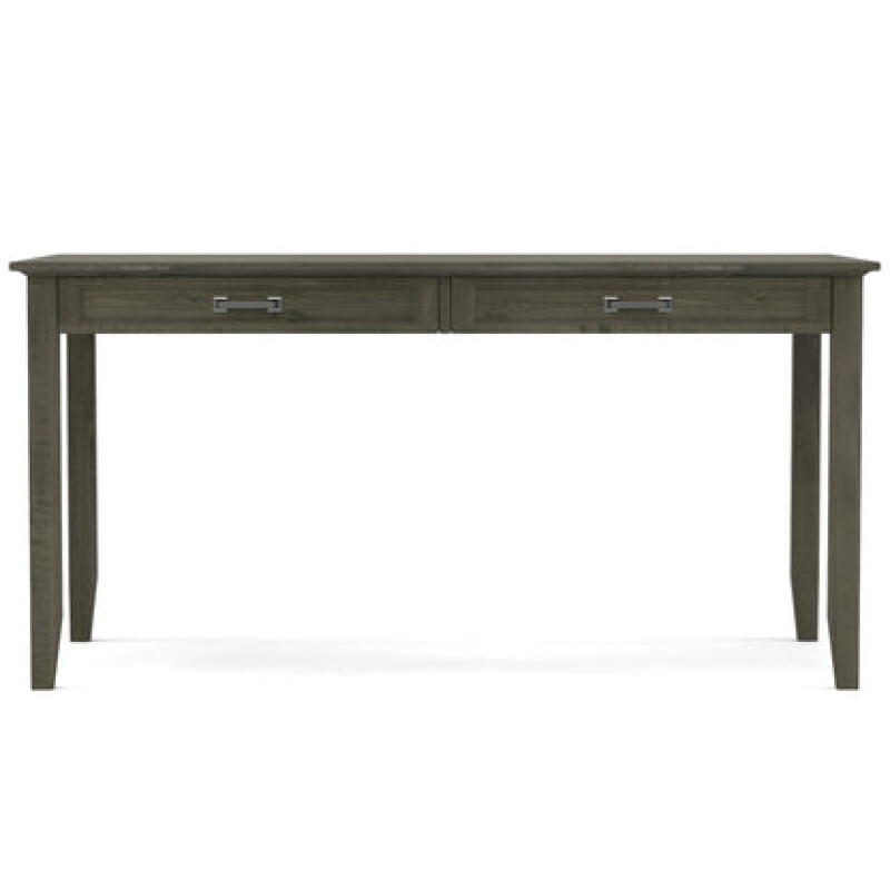 Revere 60-inch Desk - 803-Bluff / 04-Bronze Square Pull