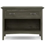 Revere One-Drawer Case - 802-Bay / 04-Bronze Square Pull - Image 3